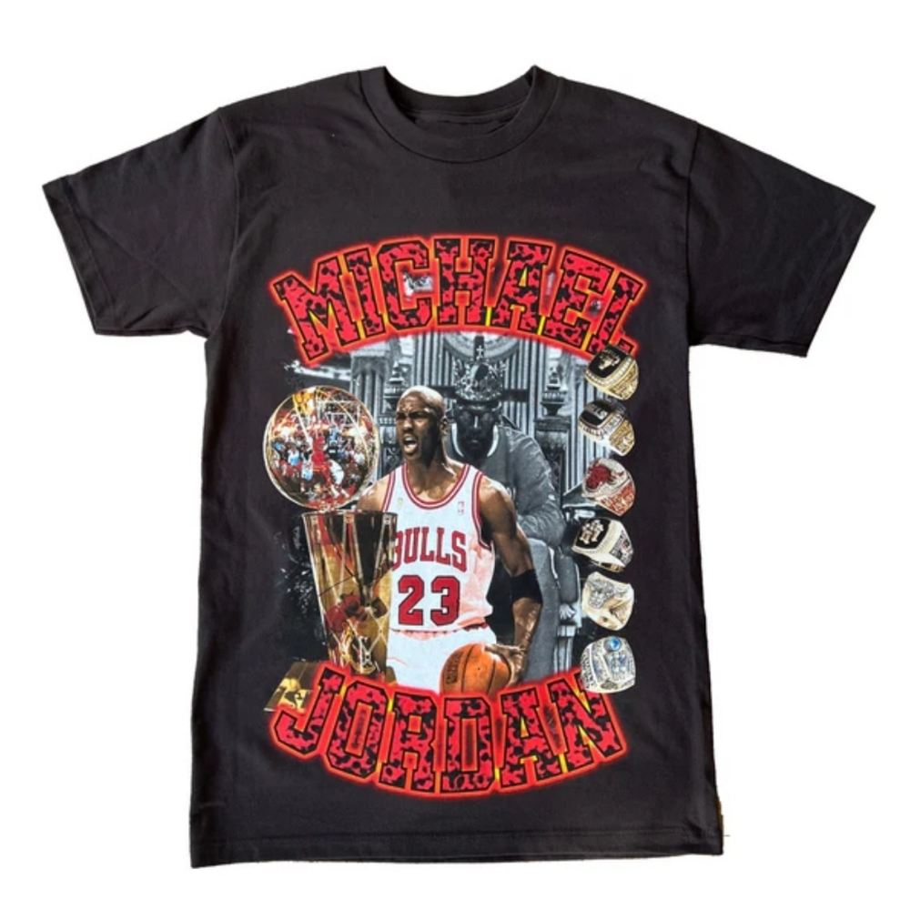 Michael Jordan Rings T-shirt.   (MEDIUM)